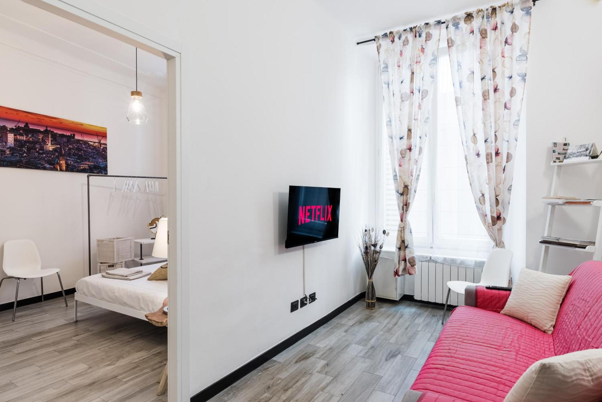 Acquario 5 Minuti, 1Br , Free A-C, Wifi & Netflix "City Center" By Tilo Генуя Екстер'єр фото